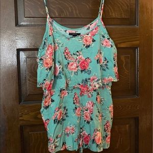 Forever 21 Floral Romper
